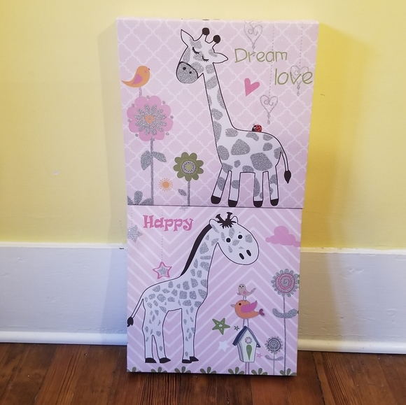 Other - Wall Decor Art for Little Girl / Nursery Set of 2
